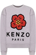 KENZO PARIS REGULAR SWEATSHIRT | PEARL GREY